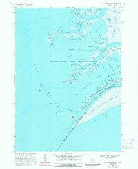 St. Clair Flats Michigan Historical topographic map, 1:24000 scale, 7.5 X 7.5 Minute, Year 1968