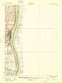 St. Clair Michigan Historical topographic map, 1:24000 scale, 7.5 X 7.5 Minute, Year 1939
