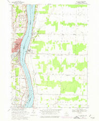St. Clair Michigan Historical topographic map, 1:24000 scale, 7.5 X 7.5 Minute, Year 1968