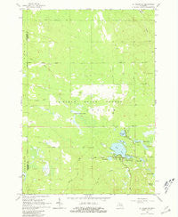St. Helen NE Michigan Historical topographic map, 1:24000 scale, 7.5 X 7.5 Minute, Year 1965