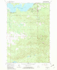 St. Helen Michigan Historical topographic map, 1:24000 scale, 7.5 X 7.5 Minute, Year 1965