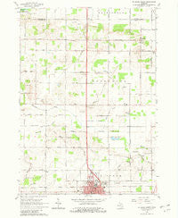 St. Johns North Michigan Historical topographic map, 1:24000 scale, 7.5 X 7.5 Minute, Year 1965