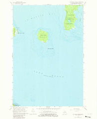 St. Martin Island Michigan Historical topographic map, 1:24000 scale, 7.5 X 7.5 Minute, Year 1964