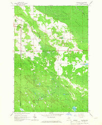 Stalwart Michigan Historical topographic map, 1:24000 scale, 7.5 X 7.5 Minute, Year 1964
