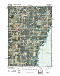 Standish Michigan Historical topographic map, 1:24000 scale, 7.5 X 7.5 Minute, Year 2011