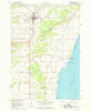 Standish Michigan Historical topographic map, 1:24000 scale, 7.5 X 7.5 Minute, Year 1967