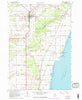 Standish Michigan Historical topographic map, 1:24000 scale, 7.5 X 7.5 Minute, Year 1967