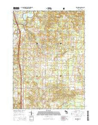 Stanwood Michigan Historical topographic map, 1:24000 scale, 7.5 X 7.5 Minute, Year 2014