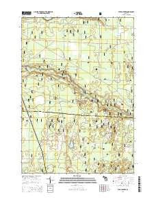 Star Corners Michigan Historical topographic map, 1:24000 scale, 7.5 X 7.5 Minute, Year 2014