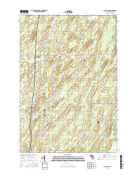 Stephenson Michigan Current topographic map, 1:24000 scale, 7.5 X 7.5 Minute, Year 2016