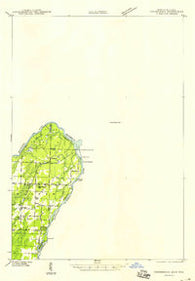 Stephenson Michigan Historical topographic map, 1:48000 scale, 15 X 15 Minute, Year 1949