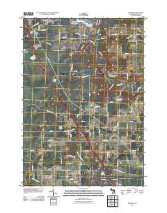 Sterling Michigan Historical topographic map, 1:24000 scale, 7.5 X 7.5 Minute, Year 2011