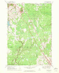Sterling NW Michigan Historical topographic map, 1:24000 scale, 7.5 X 7.5 Minute, Year 1968