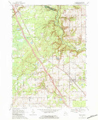 Sterling Michigan Historical topographic map, 1:24000 scale, 7.5 X 7.5 Minute, Year 1968