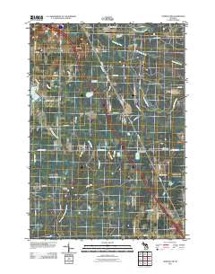 Sterling NW Michigan Historical topographic map, 1:24000 scale, 7.5 X 7.5 Minute, Year 2011