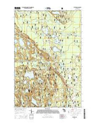 Steuben Michigan Historical topographic map, 1:24000 scale, 7.5 X 7.5 Minute, Year 2014