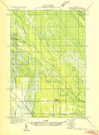 Steuben NE Michigan Historical topographic map, 1:31680 scale, 7.5 X 7.5 Minute, Year 1931