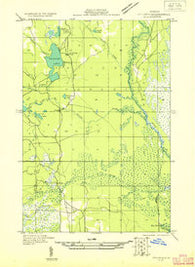 Steuben SW Michigan Historical topographic map, 1:31680 scale, 7.5 X 7.5 Minute, Year 1931