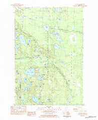 Steuben Michigan Historical topographic map, 1:24000 scale, 7.5 X 7.5 Minute, Year 1983