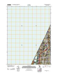 Stevensville Michigan Historical topographic map, 1:24000 scale, 7.5 X 7.5 Minute, Year 2011
