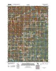 Stittsville Michigan Historical topographic map, 1:24000 scale, 7.5 X 7.5 Minute, Year 2011