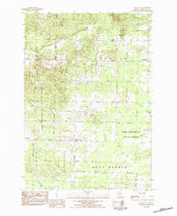Stittsville Michigan Historical topographic map, 1:24000 scale, 7.5 X 7.5 Minute, Year 1983