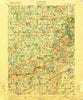 Stockbridge Michigan Historical topographic map, 1:62500 scale, 15 X 15 Minute, Year 1922