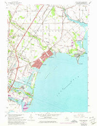 Stony Point Michigan Historical topographic map, 1:24000 scale, 7.5 X 7.5 Minute, Year 1967