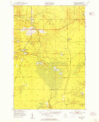 Strongs Michigan Historical topographic map, 1:24000 scale, 7.5 X 7.5 Minute, Year 1951