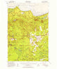 Strongs Michigan Historical topographic map, 1:62500 scale, 15 X 15 Minute, Year 1951