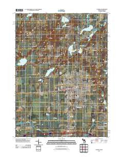 Sturgis Michigan Historical topographic map, 1:24000 scale, 7.5 X 7.5 Minute, Year 2011