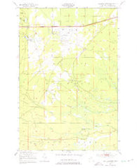 Sullivan Creek Michigan Historical topographic map, 1:24000 scale, 7.5 X 7.5 Minute, Year 1951