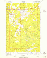 Sullivan Creek Michigan Historical topographic map, 1:24000 scale, 7.5 X 7.5 Minute, Year 1951
