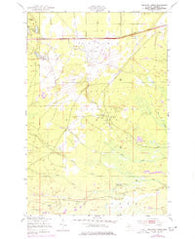 Sullivan Creek Michigan Historical topographic map, 1:24000 scale, 7.5 X 7.5 Minute, Year 1951