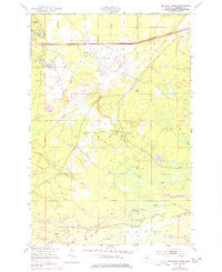 Sullivan Creek Michigan Historical topographic map, 1:24000 scale, 7.5 X 7.5 Minute, Year 1951