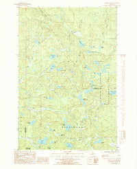 Summit Lake Michigan Historical topographic map, 1:24000 scale, 7.5 X 7.5 Minute, Year 1985
