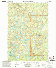 Summit Lake Michigan Historical topographic map, 1:24000 scale, 7.5 X 7.5 Minute, Year 1999