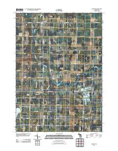 Sumner Michigan Historical topographic map, 1:24000 scale, 7.5 X 7.5 Minute, Year 2011