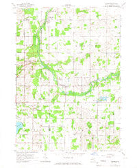 Sumner Michigan Historical topographic map, 1:24000 scale, 7.5 X 7.5 Minute, Year 1965