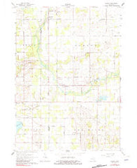 Sumner Michigan Historical topographic map, 1:24000 scale, 7.5 X 7.5 Minute, Year 1965