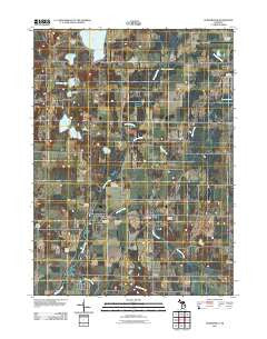 Sumnerville Michigan Historical topographic map, 1:24000 scale, 7.5 X 7.5 Minute, Year 2011