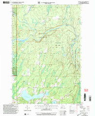 Sunset Lake Michigan Historical topographic map, 1:24000 scale, 7.5 X 7.5 Minute, Year 1999