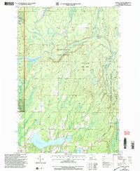 Sunset Lake Michigan Historical topographic map, 1:24000 scale, 7.5 X 7.5 Minute, Year 1999