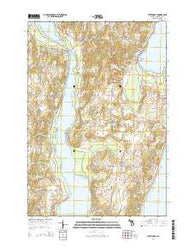 Suttons Bay Michigan Historical topographic map, 1:24000 scale, 7.5 X 7.5 Minute, Year 2014