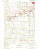 Swartz Creek Michigan Historical topographic map, 1:24000 scale, 7.5 X 7.5 Minute, Year 1969