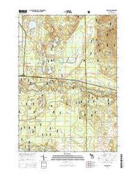 Tallman Michigan Historical topographic map, 1:24000 scale, 7.5 X 7.5 Minute, Year 2014