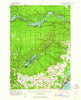 Tawas City Michigan Historical topographic map, 1:62500 scale, 15 X 15 Minute, Year 1959
