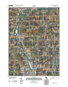 Tecumseh North Michigan Historical topographic map, 1:24000 scale, 7.5 X 7.5 Minute, Year 2011