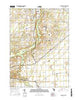 Tecumseh South Michigan Current topographic map, 1:24000 scale, 7.5 X 7.5 Minute, Year 2016