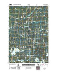 Thayer Michigan Historical topographic map, 1:24000 scale, 7.5 X 7.5 Minute, Year 2011